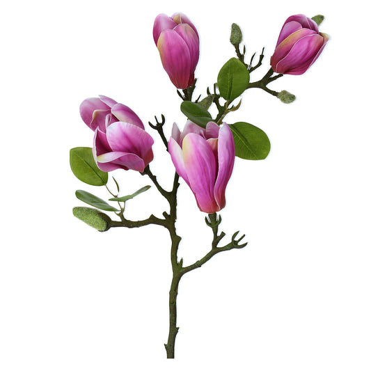 Faux Magnolia Grandiflora Stem