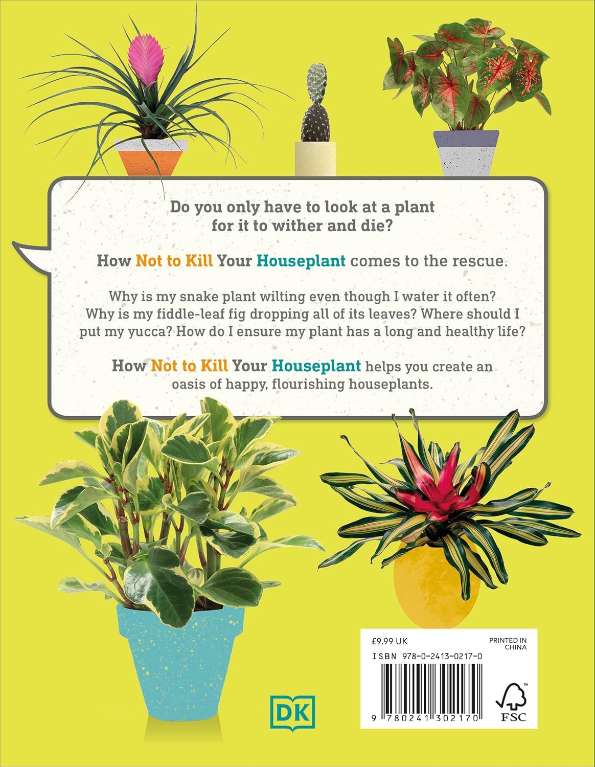 Baker & Taylor How Not to Kill Your Houseplant