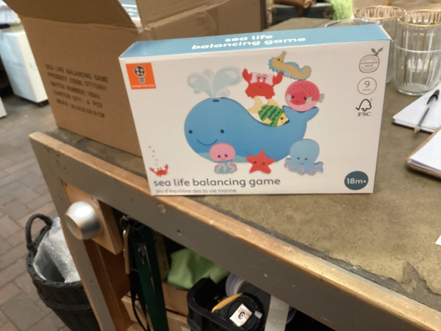 Orange Tree Sea Life Balancing Game
