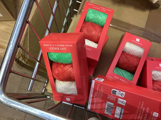 Talking Tables Red/White/Green Ribbon