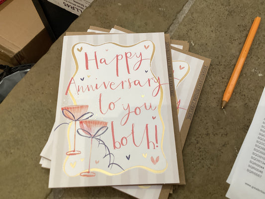 The Great British Card Co - Happy Anniversary to You Both