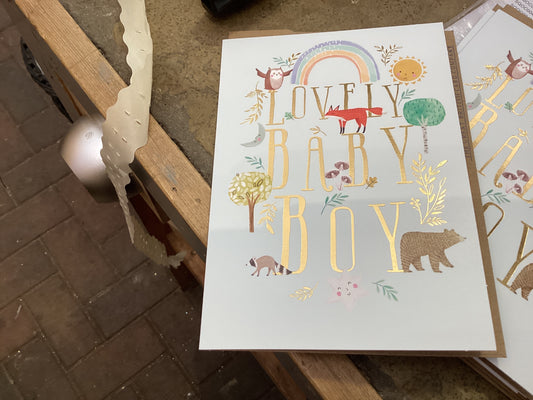 The Great British Card Co - Lovely Baby Boy
