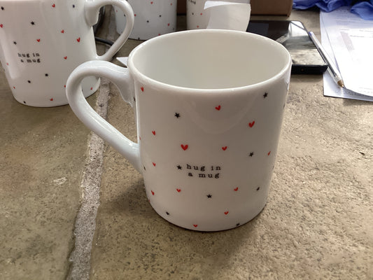 Belly Button Hug In a Mug