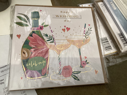 The Great British Card Co - Happy Wedding Day