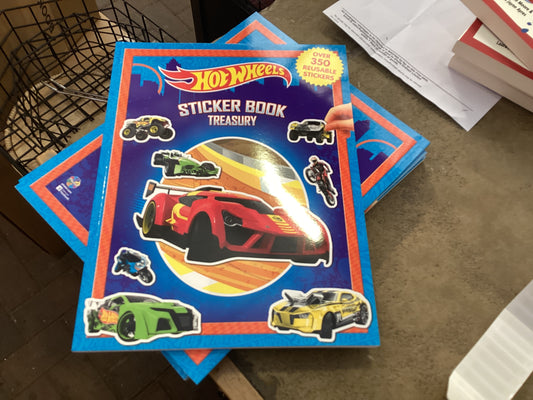 Baker and Taylor Hot Wheels Sticker Book