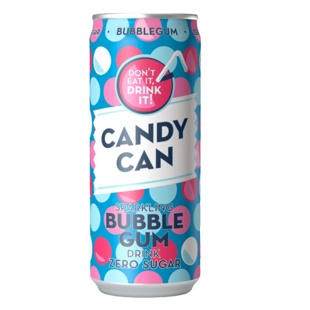 Candy Can Sparkling Bubblegum
