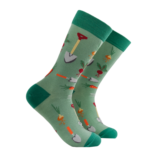 Dig Deep Green Socks