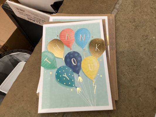 The Great British Card Co - Thank You Balloons