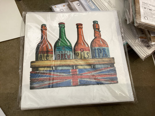 The Great British Card Co - Beer Bottles