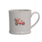 Gisela Graham Stoneware Mini Mug - Bicycle With Flowers