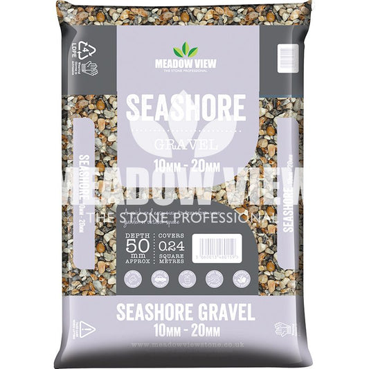 Meadow view Seashore gravel 10mm-20mm 2 for £14