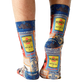 Jemsox Wigglesteps "Man's Passion" Printed Mens Socks