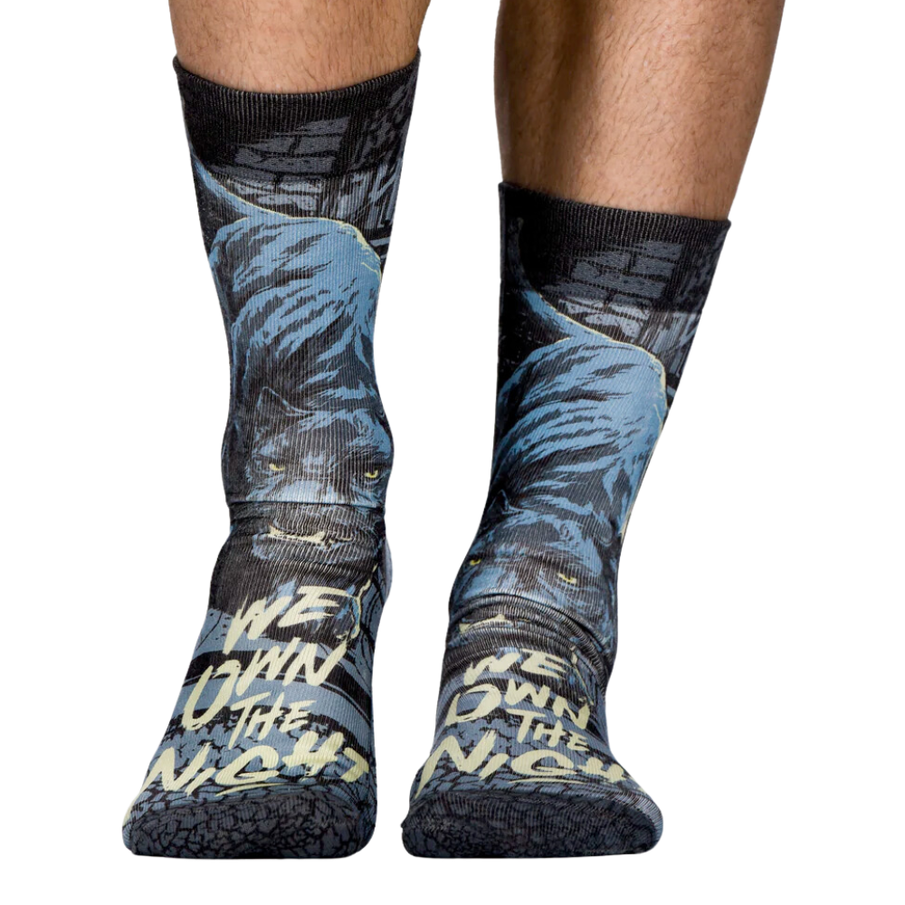 Jemsox Wigglesteps "Panther" Printed Mens Socks