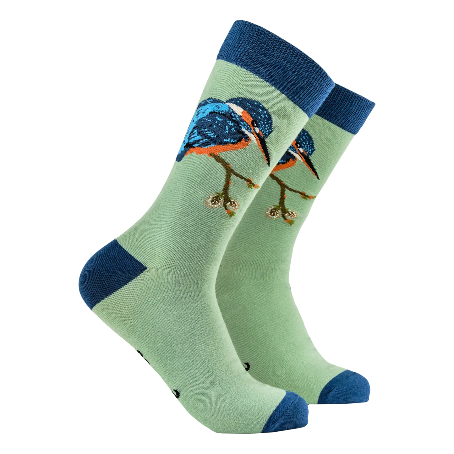 Colourful Kingfisher Bird Socks