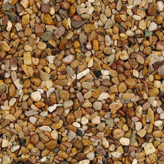 Meadow View Natural Pea Gravel 10mm (3 for £15)