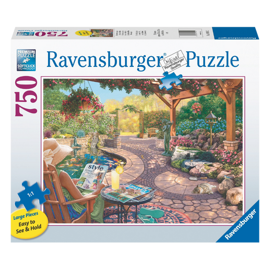 Ravensburger 750pc "Cosy Backyard Bliss" Jigsaw Puzzle