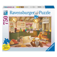 Ravensburger 750pc "Cosy Kitchen" Jigsaw Puzzle