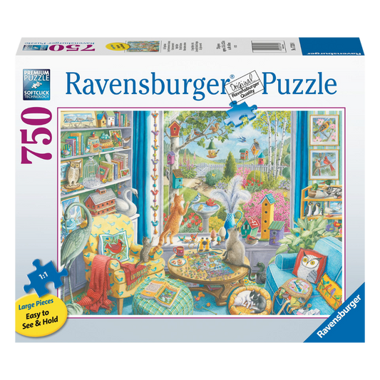 Ravensburger 750pc "The Bird Watchers" Jigsaw Puzzle