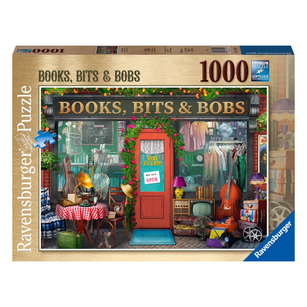 Ravensburger 1000pc "Books, Bits & Bobs" Jigsaw Puzzle