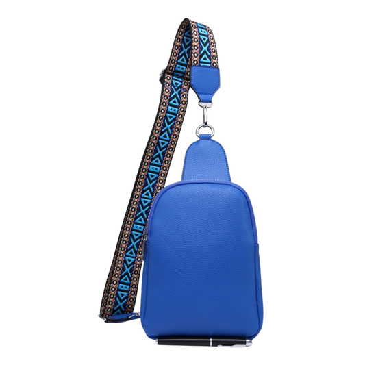 House of Milano Bag With Strap - R. Blue