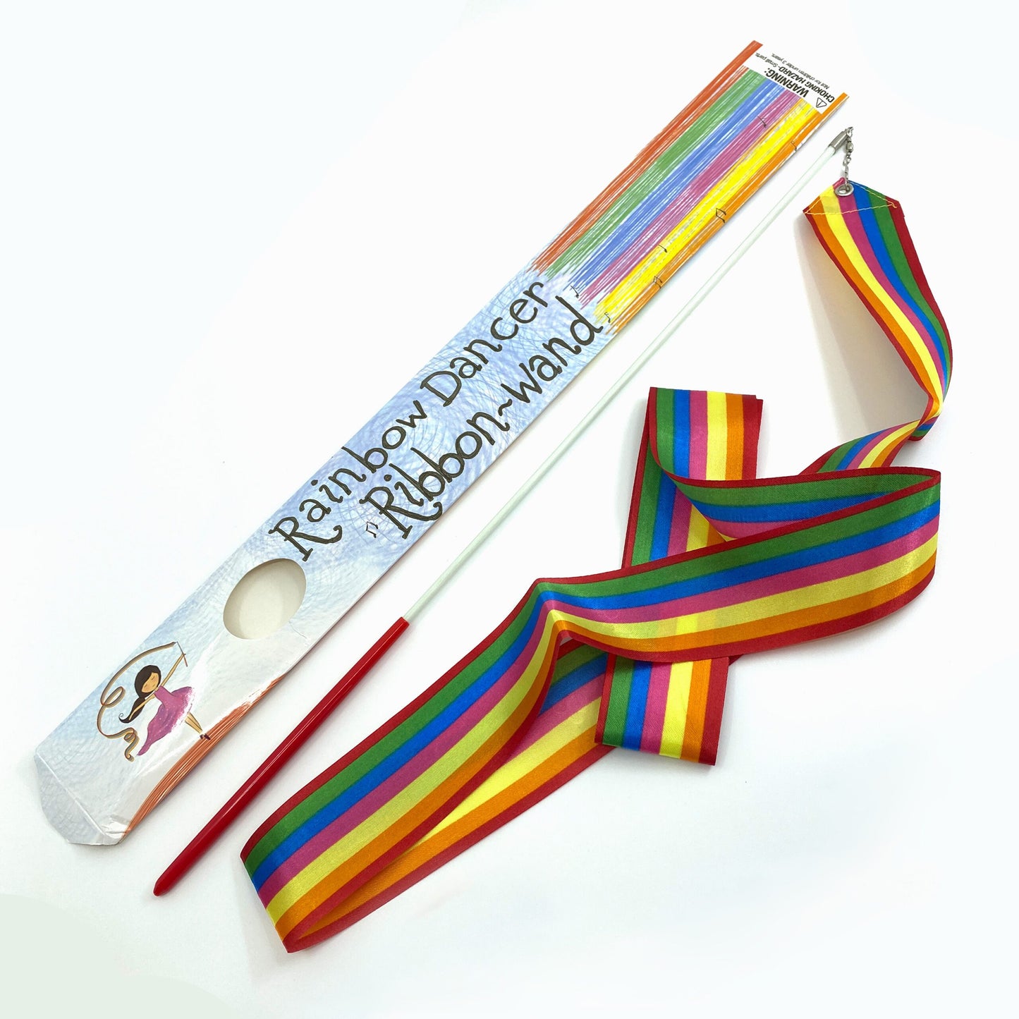 House of Marbles Rainbow Dancer Ribbon Wand