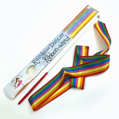 House of Marbles Rainbow Dancer Ribbon Wand