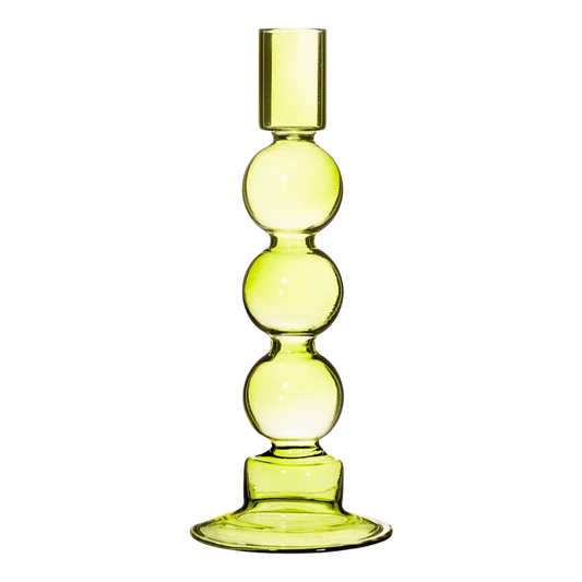 Sass & Belle Bubble Candle Holder - Olive Green