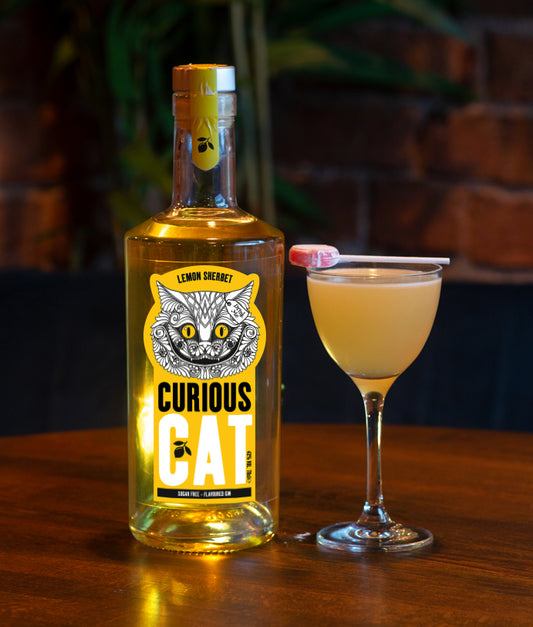 Curious Cat Lemon Sherbet Gin