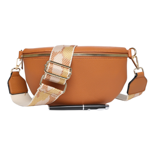 House of Milano Side Bag - Brown