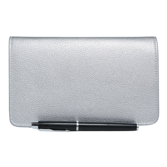 House of Milano Flat Purse - Silver
