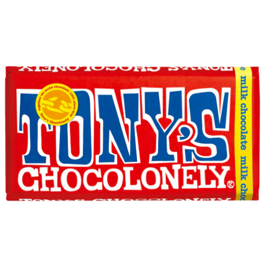 Tony's Chocolonely Milk Chocolate Bar 180g