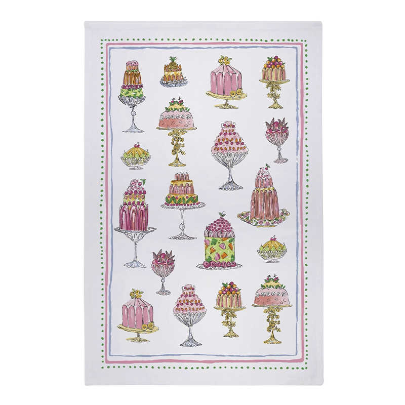 Vintage Jellies' Cotton Tea Towel