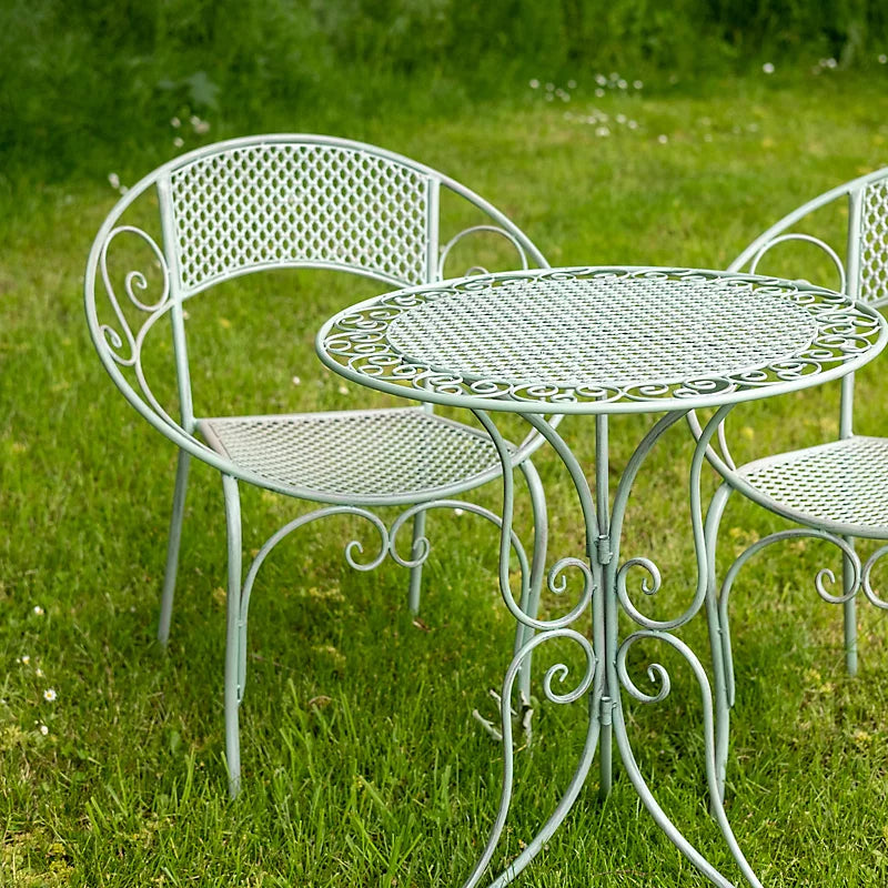 Aquitaine Mesh Bistro Set (Sage) by Ascalon