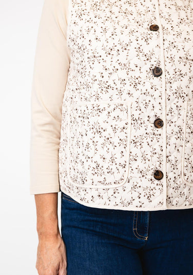 Fransa FRCLAUDINE Sleeveless Quilted Gilet