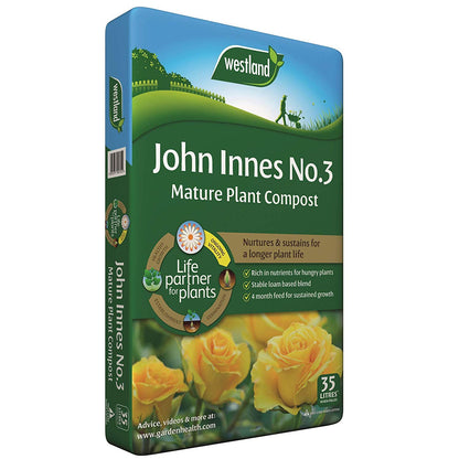 John Innes No.3 Compost 28L (2 for £12)