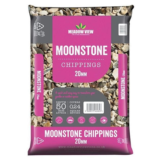 Meadow View Moonstone Chippings 20mm (4 for £24)