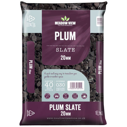 Plum Slate 20mm Special offer 4 For £24