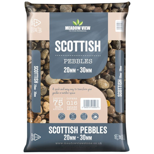 Meadow View Scottish Pebbles 20-30mm (2 for £16)