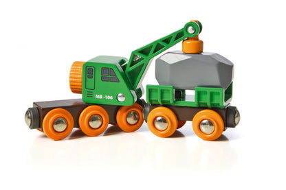 Brio World Clever Crane Wagon