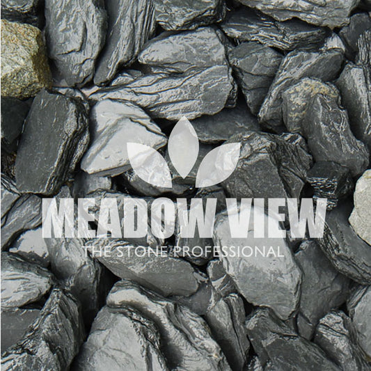 Meadow view Black Slate 40mm Special offer 4 For £24