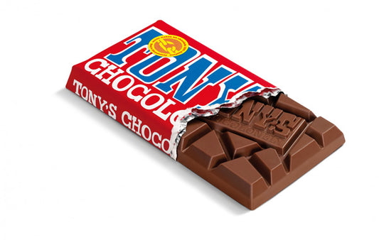 Tony's Chocolonely Milk Chocolate Bar 180g
